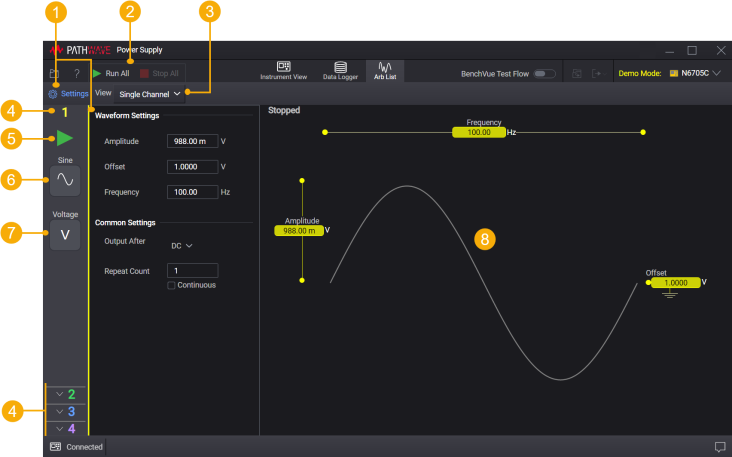 Using the Built-in Arb Waveforms