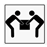 Symbols 2 person lift