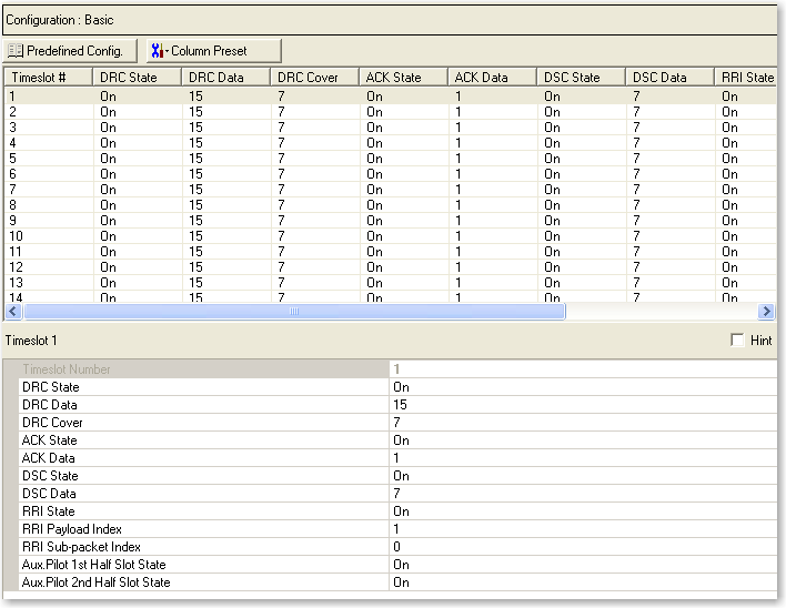 Timeslots: Advanced 1xEV-DO Rev.A Reverse Channel Setup