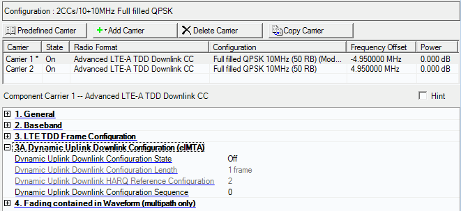 3A. Dynamic Uplink Downlink Configuration (eIMTA)